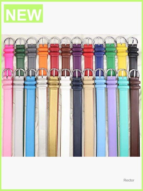 Genuine Leather Dress Belt with Single Prong Buckle – 1.1\